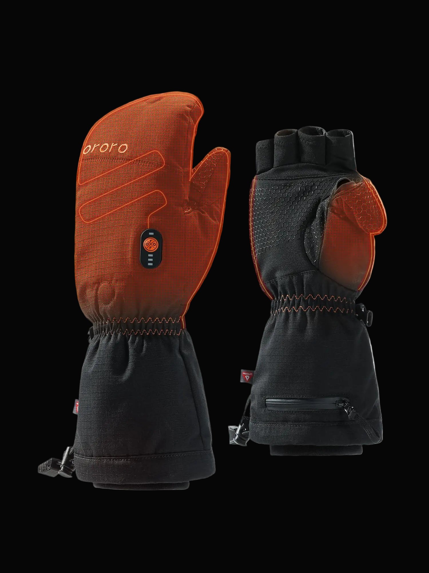 Heated Convertible Mittens